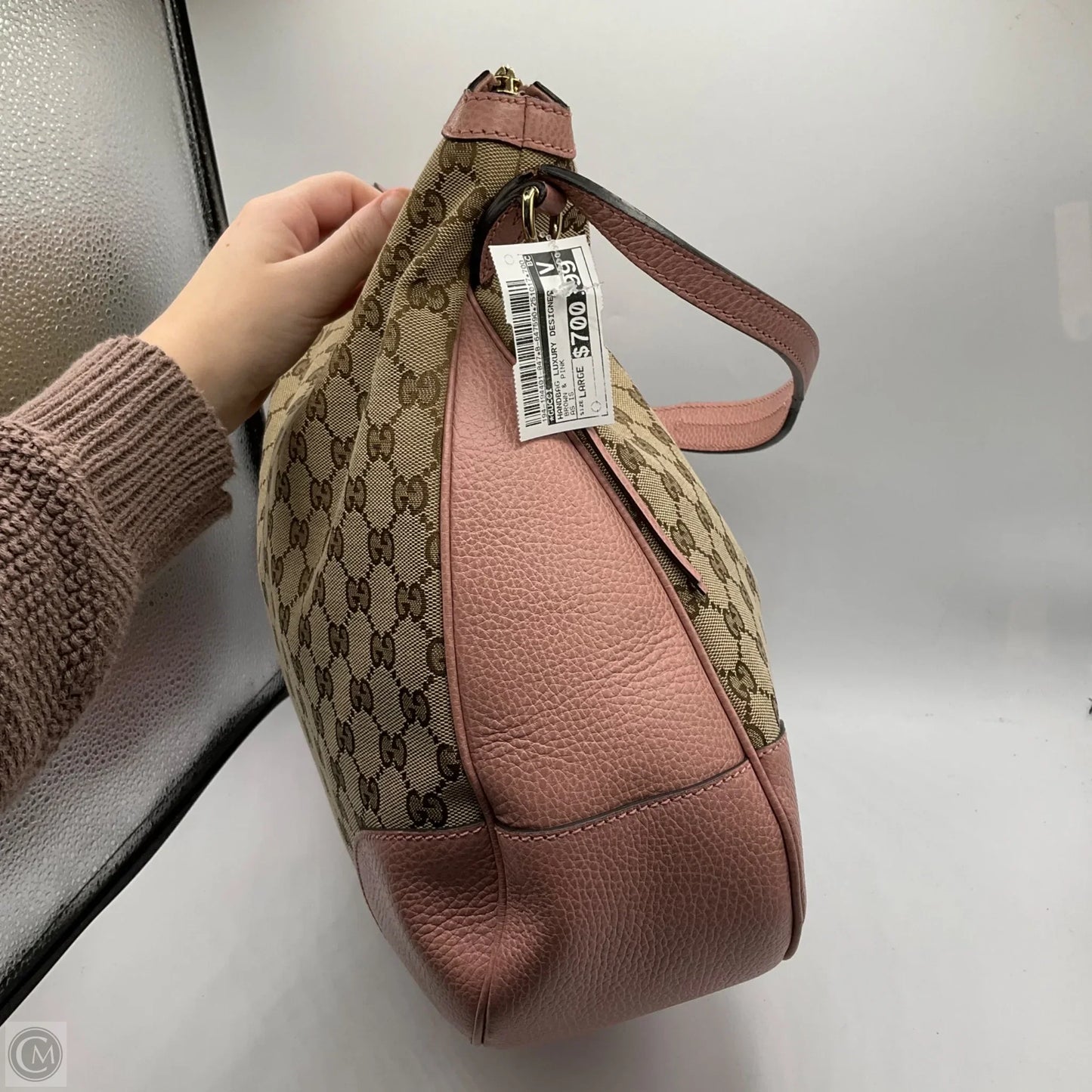 Handbag Luxury Designer By Gucci, Size: Large