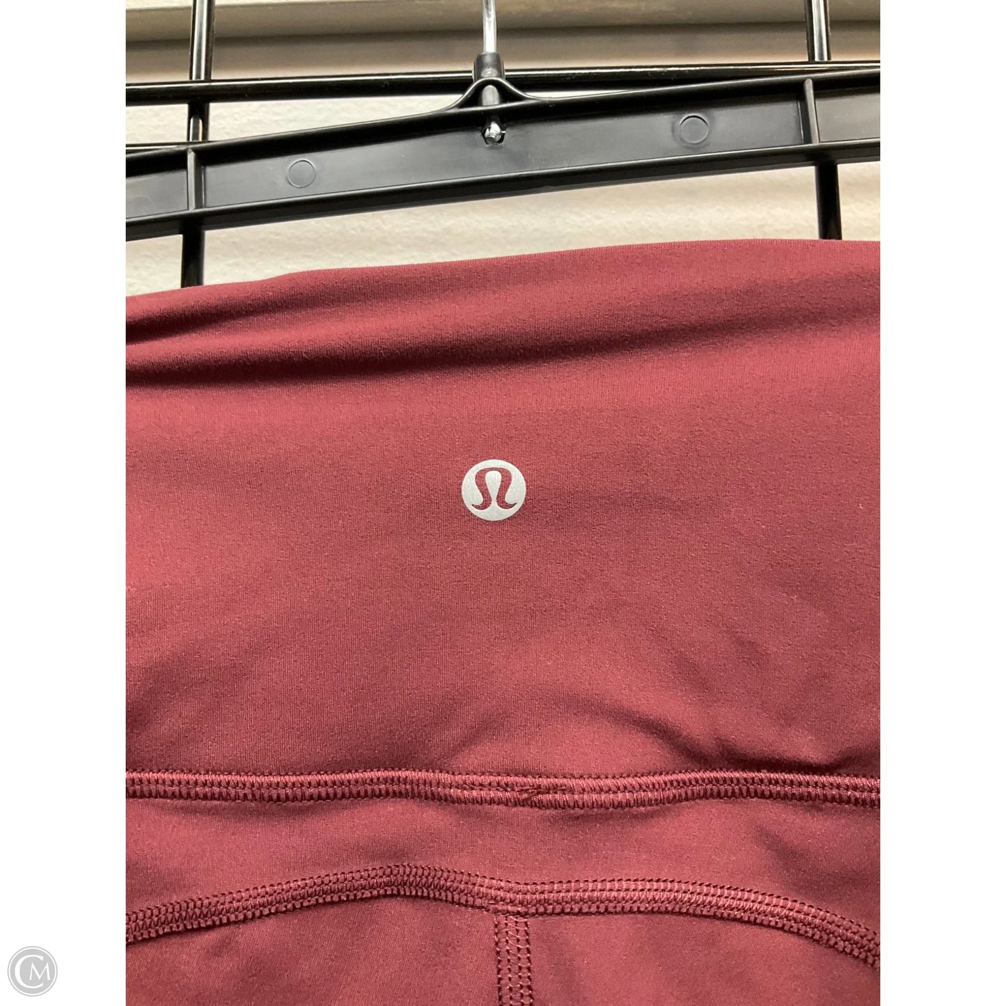 Athletic Leggings By Lululemon In Red, Size: 0