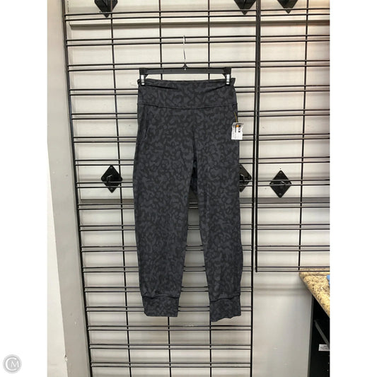 Athletic Leggings By Lululemon In Grey, Size: S