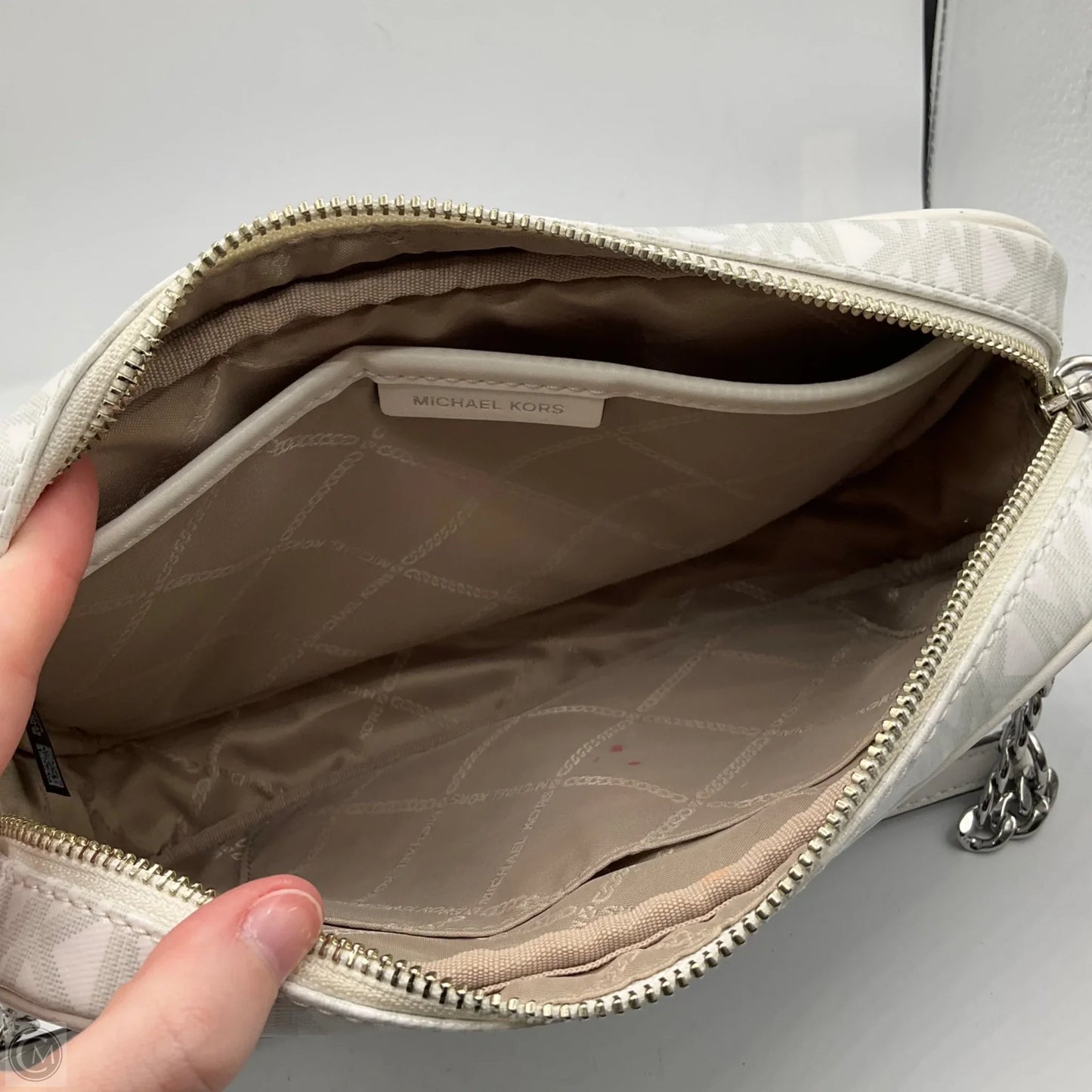 Handbag Designer By Michael Kors, Size: Medium