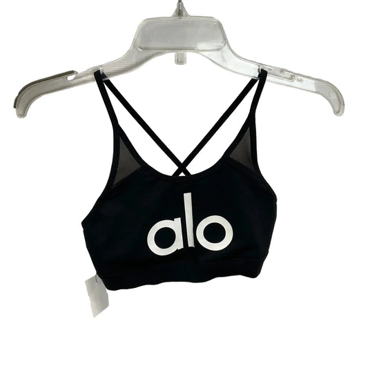 Athletic Bra By Alo In Black, Size: S