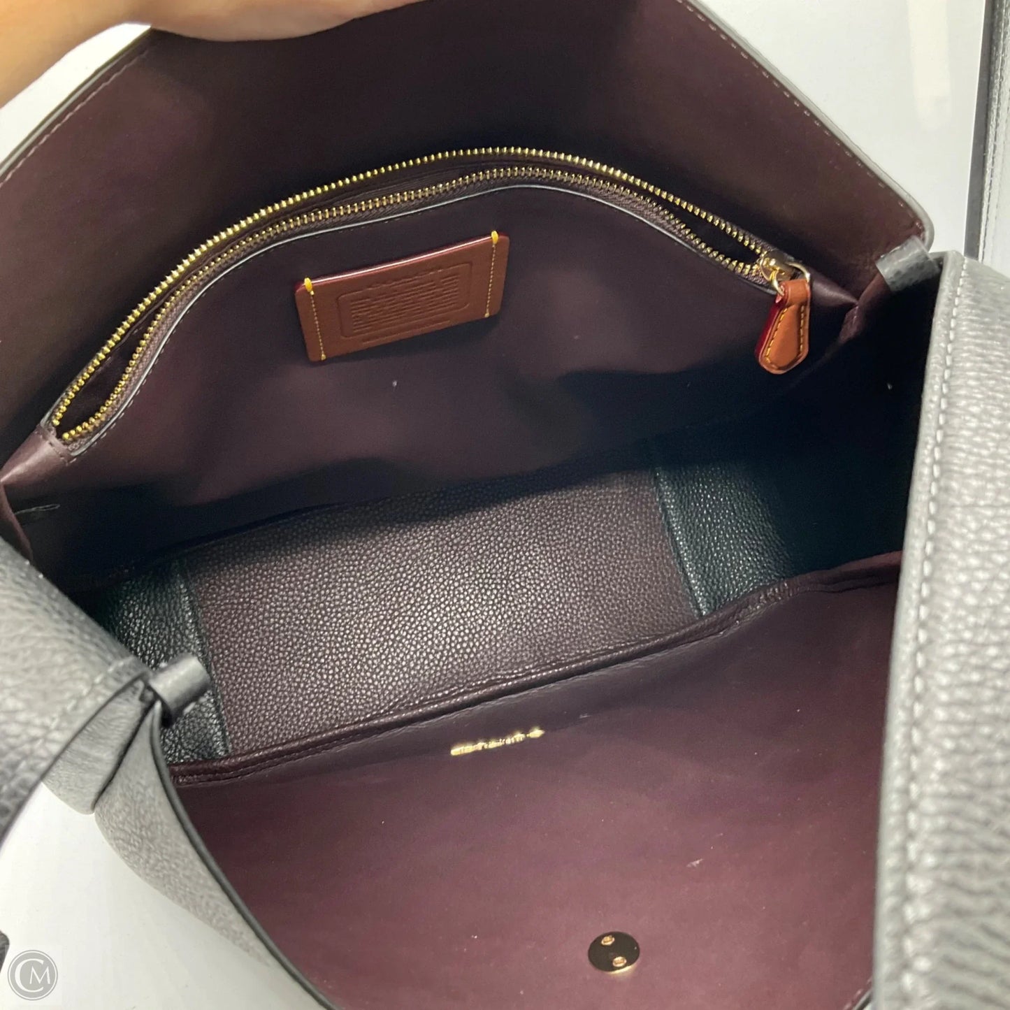 Handbag Designer By Coach, Size: Large