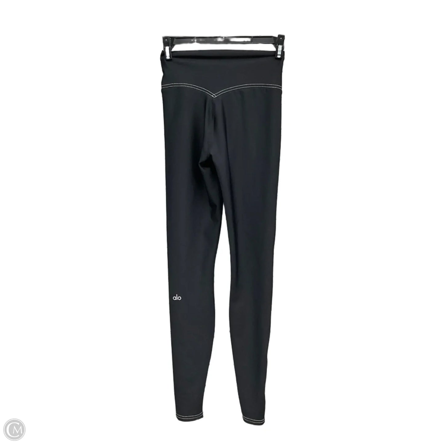 Athletic Leggings By Alo In Black, Size: Xs