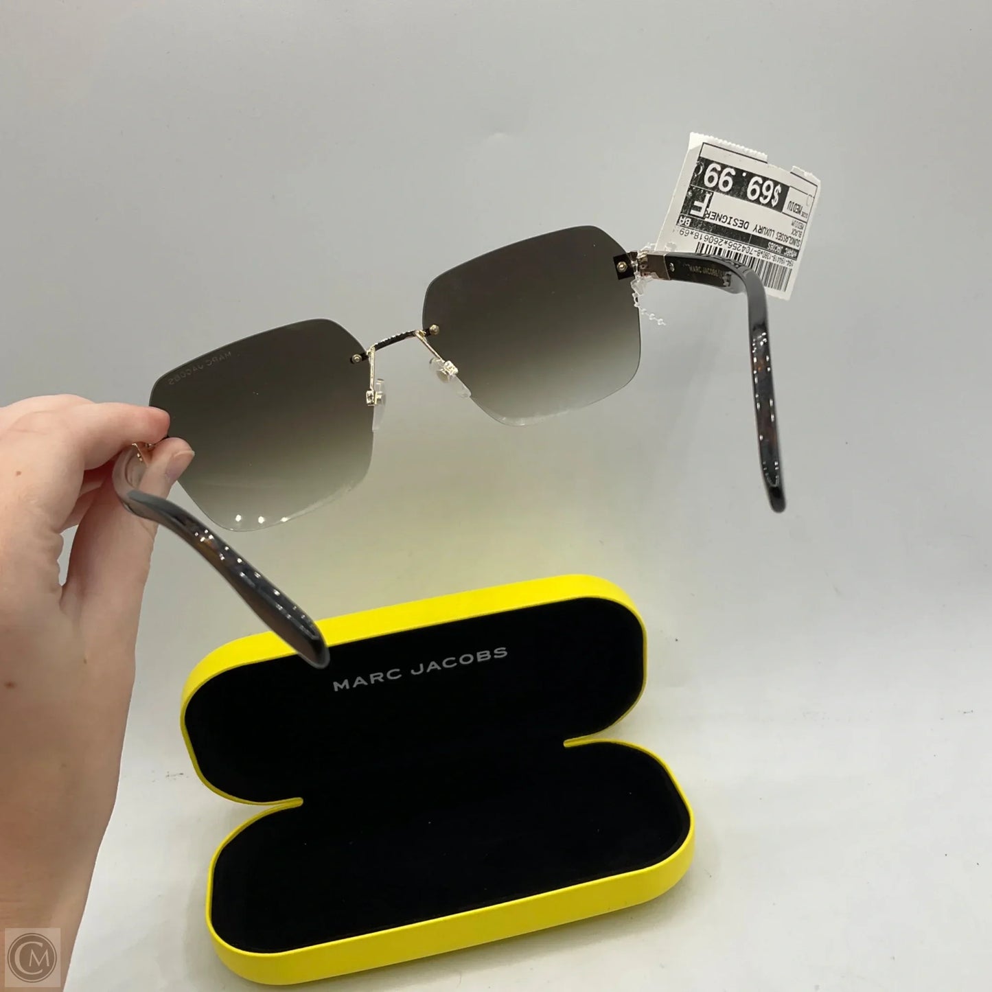 Sunglasses Luxury Designer By Marc Jacobs, Size: Medium