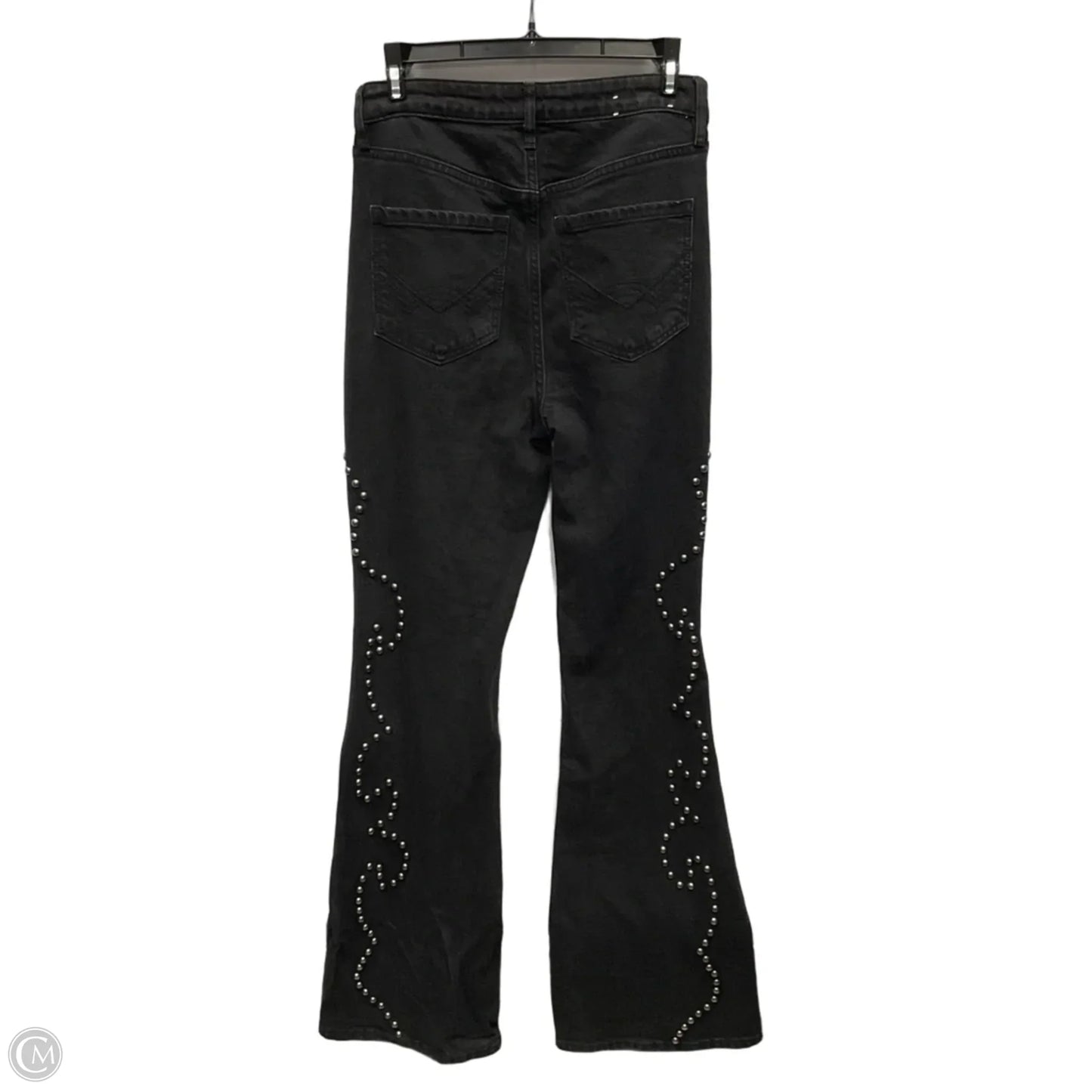 Jeans Flared By Idyllwind In Black Denim, Size: 8