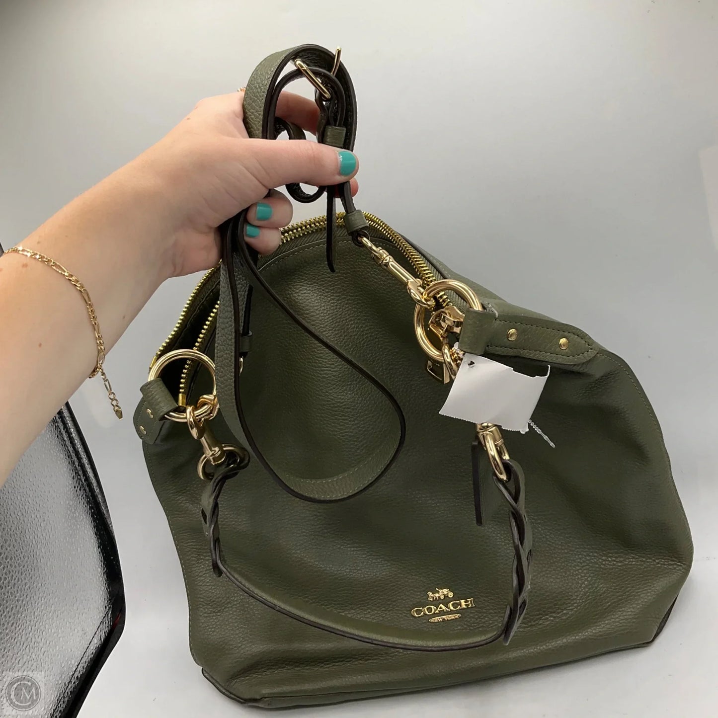 Handbag Designer By Coach, Size: Medium