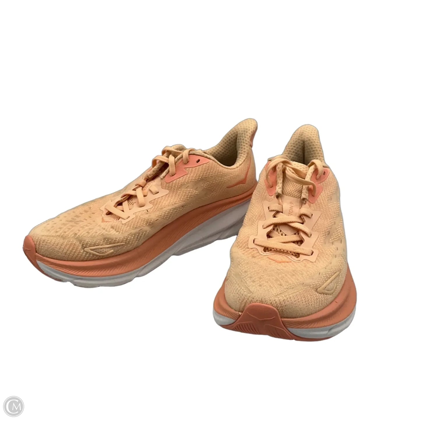 Shoes Athletic By Hoka In Peach, Size: 9