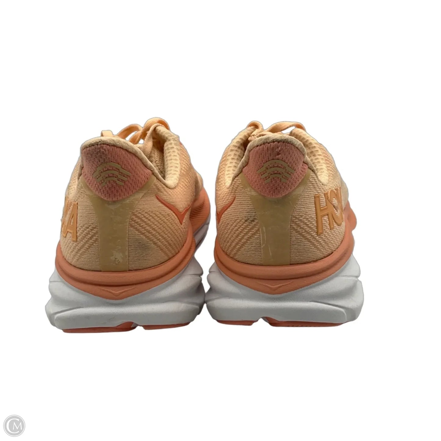Shoes Athletic By Hoka In Peach, Size: 9