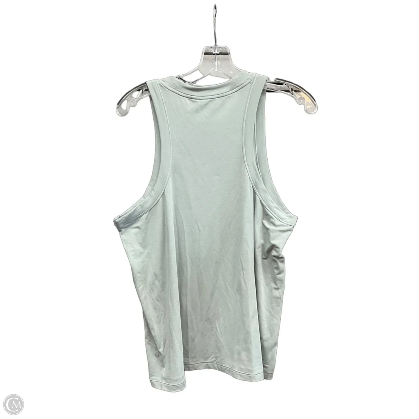 Athletic Tank Top By Lululemon In Green, Size: 12