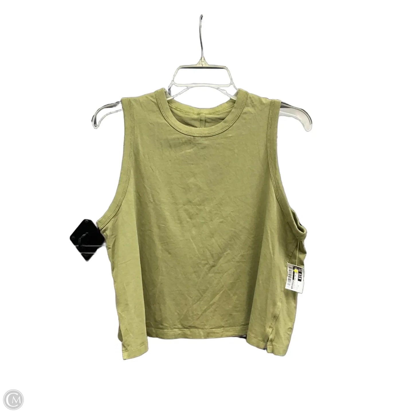 Athletic Tank Top By Lululemon In Green, Size: 12