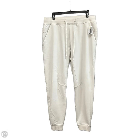 Pants Joggers By Lululemon In Cream, Size: L