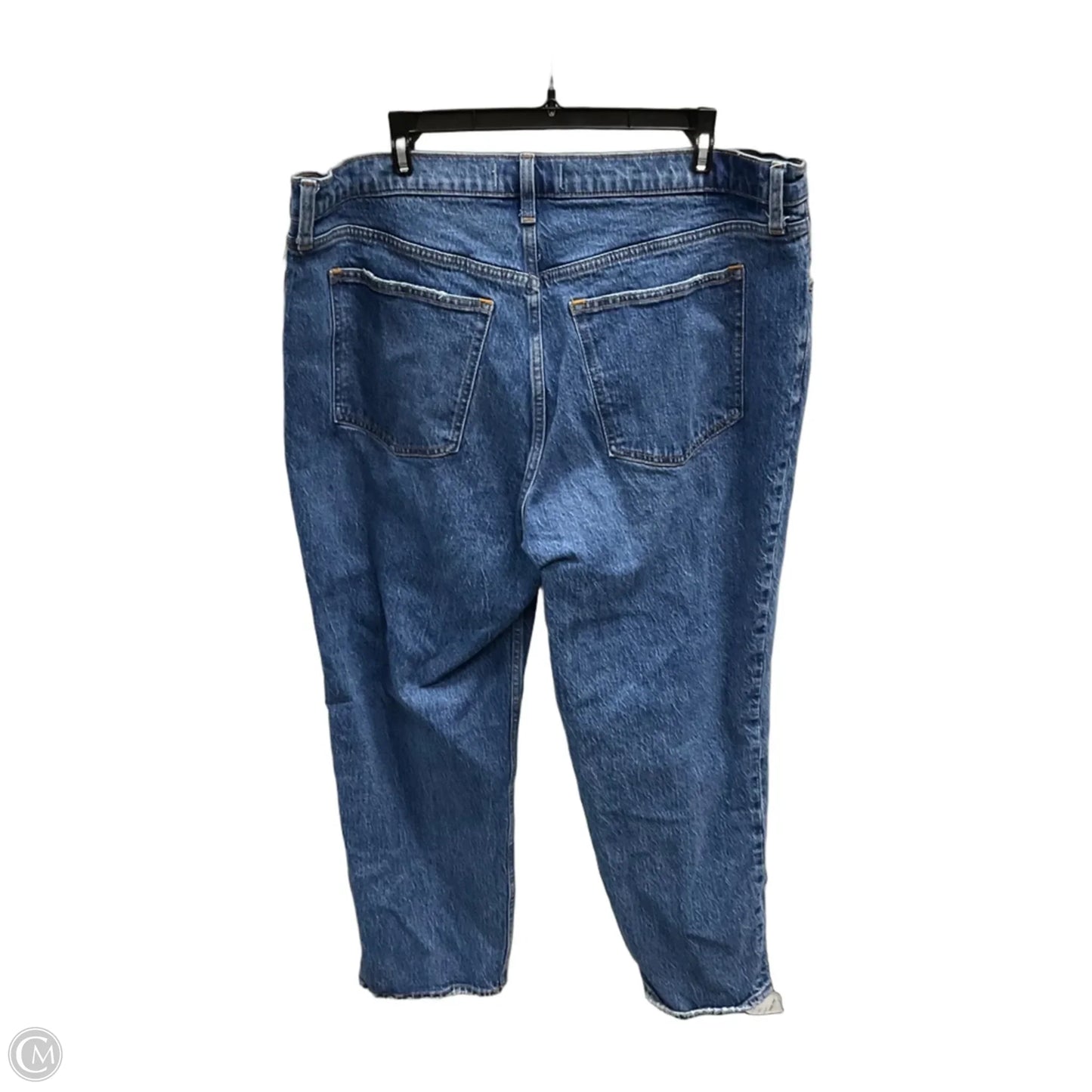 Jeans Straight By Abercrombie And Fitch In Blue, Size: 18