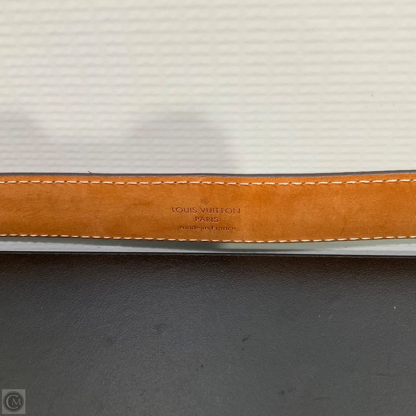 Belt Luxury Designer By Louis Vuitton, Size: Small