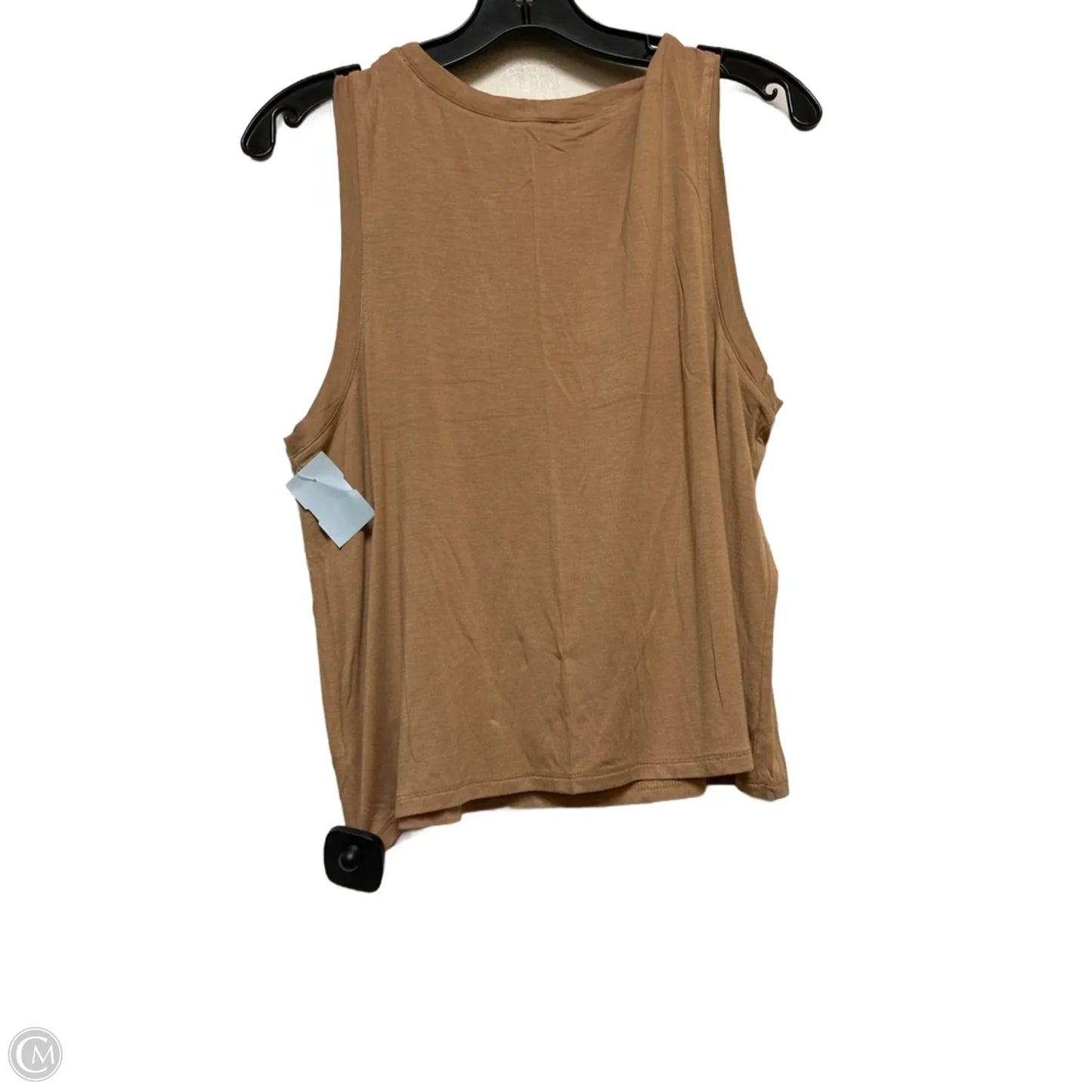Top Sleeveless By Express In Brown, Size: M