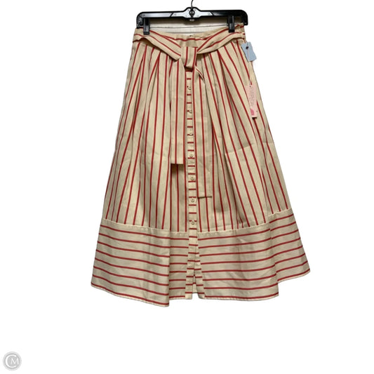 Skirt Maxi By Eva Mendes In Striped Pattern, Size: 2