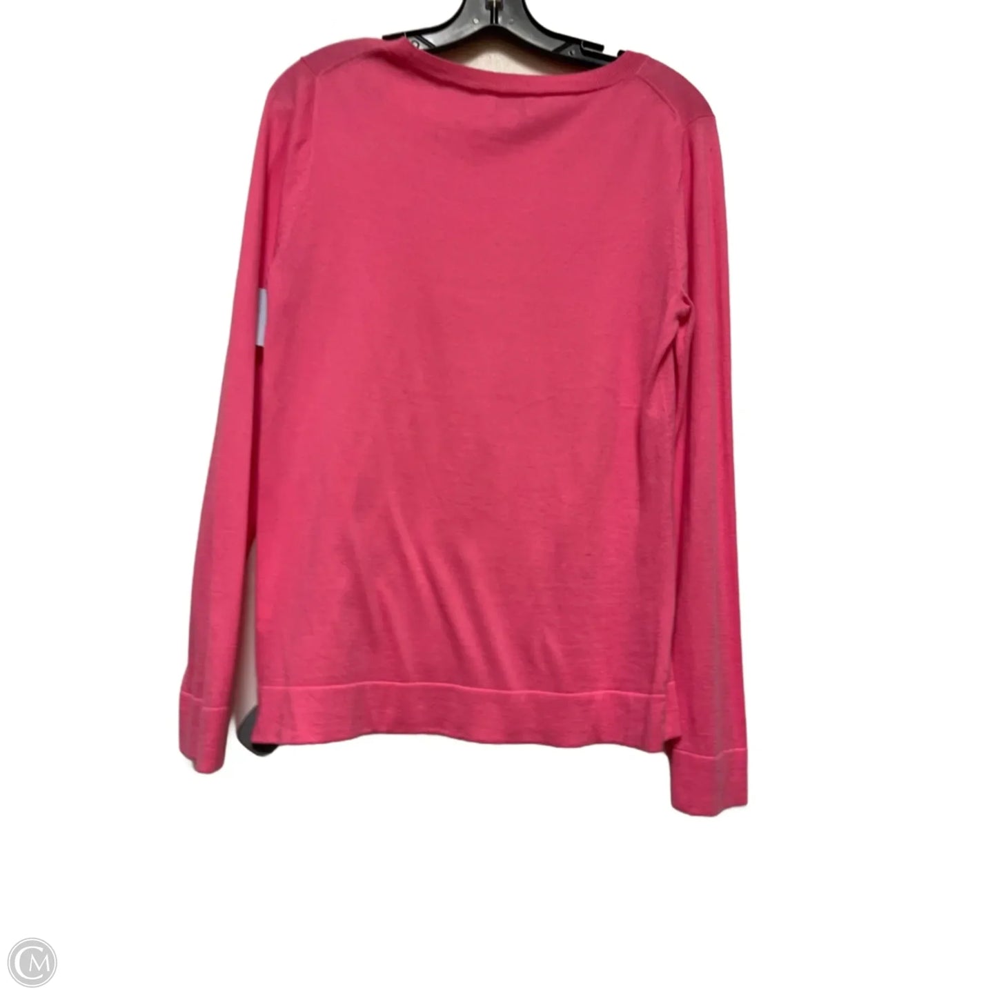 Top Long Sleeve By J. Crew In Pink, Size: M