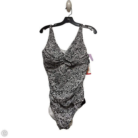 Swimsuit By Lands End In Black & White, Size: M