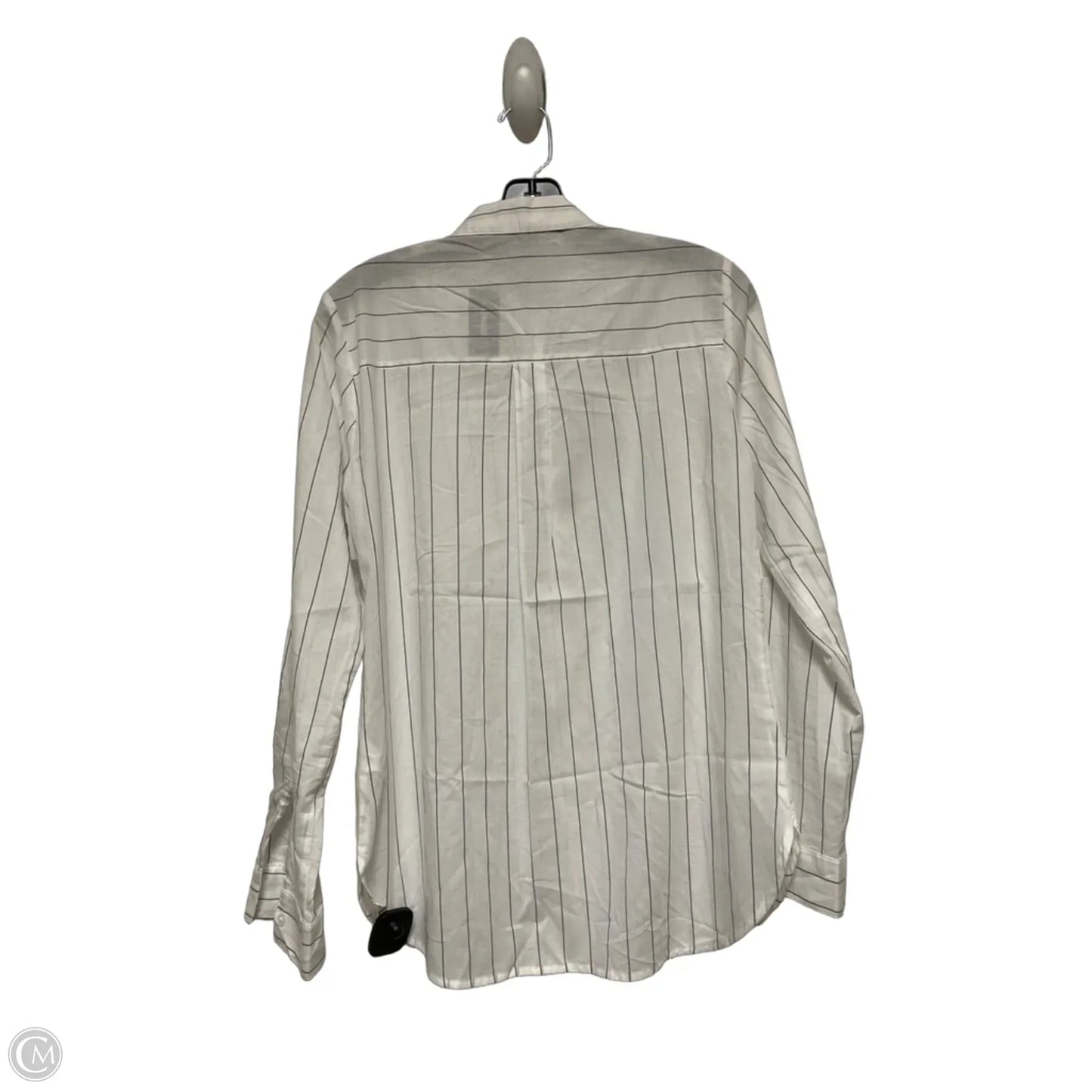 Top Long Sleeve By Express In Striped Pattern, Size: S