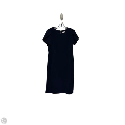 Dress Casual Midi By Calvin Klein In Multi-colored, Size: Xl