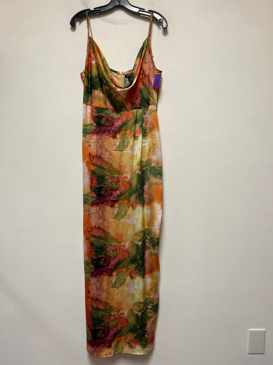 Multi-colored Dress Casual Maxi Boohoo Boutique, Size L