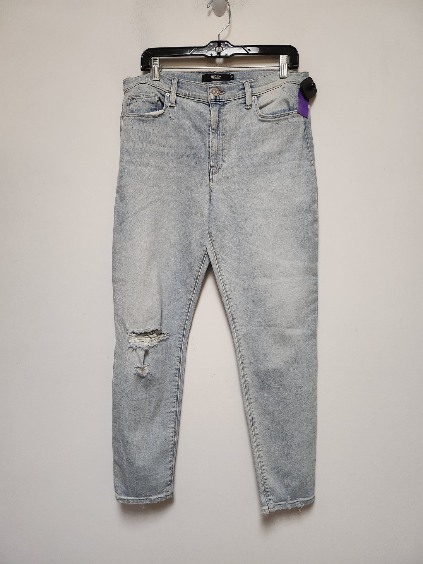 Blue Denim Jeans Skinny Hudson, Size 10