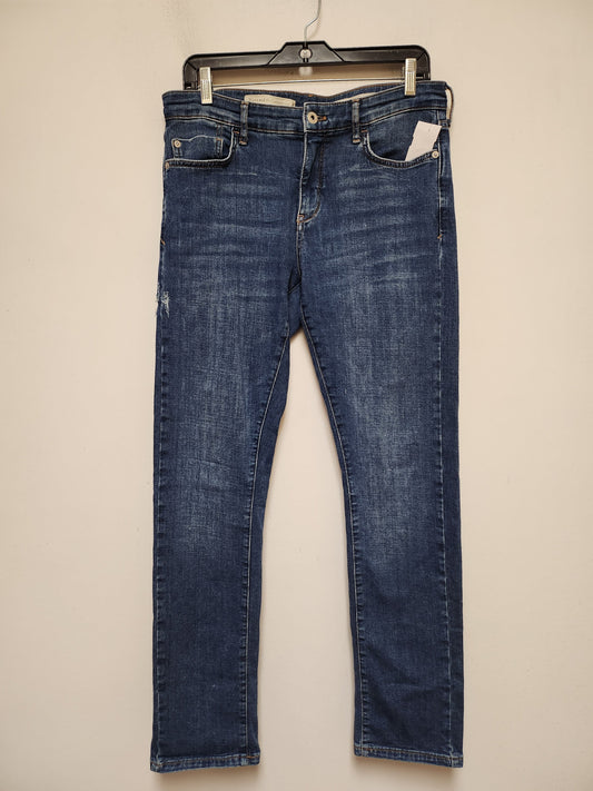 Jeans Boyfriend By Pilcro In Blue Denim, Size: 6