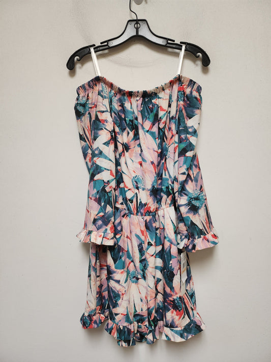 Romper By Nicole Miller In Multi-colored, Size: S