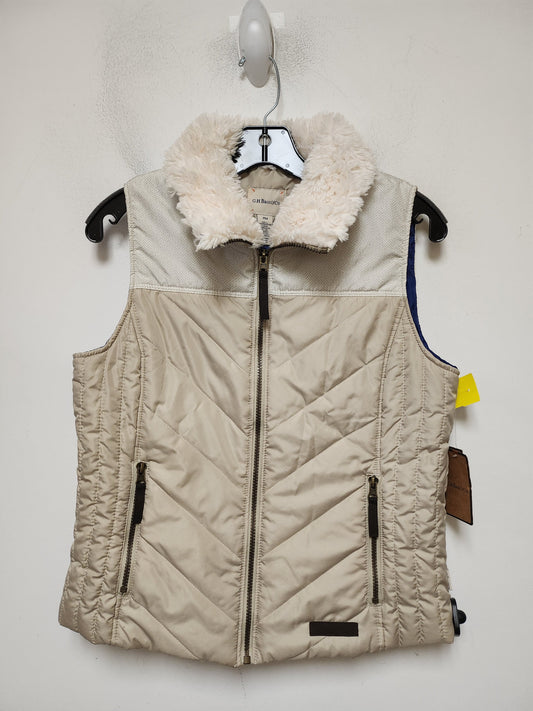 Vest Puffer & Quilted By Gh Bass And Co In Tan, Size: M