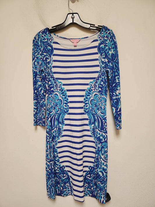 Dress Designer By Lilly Pulitzer In Striped Pattern, Size: Xs