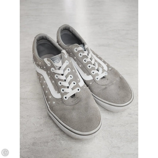Shoes Sneakers By Vans In Taupe, Size: 9.5