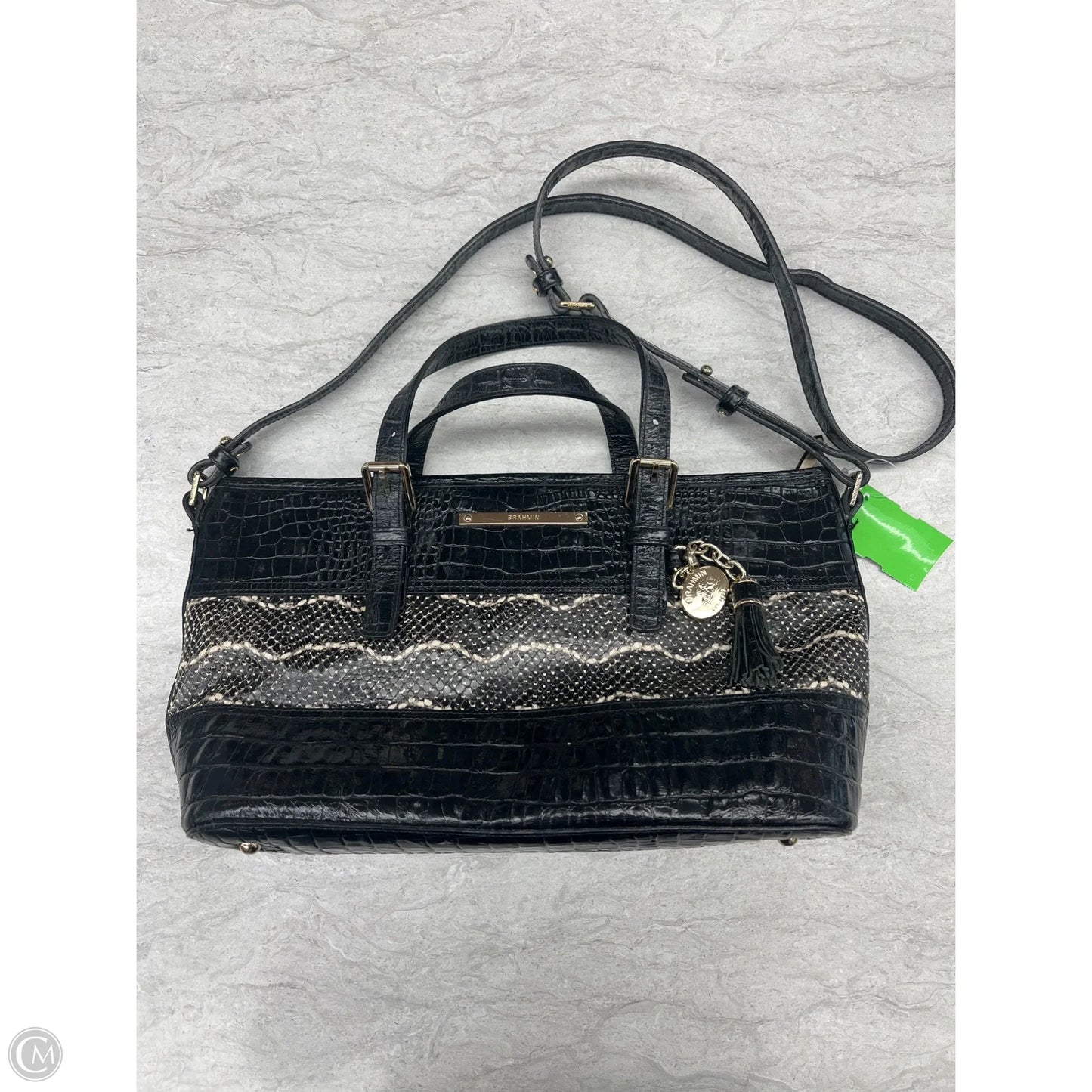 Handbag Designer By Brahmin, Size: Small