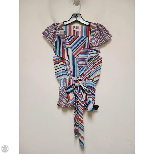 Top Sleeveless By Parker In Striped Pattern, Size: Xs