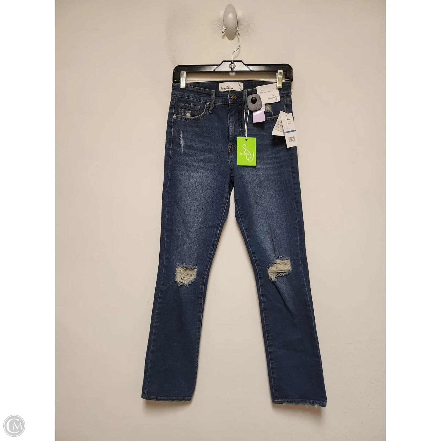 Jeans Skinny By Sam Edelman In Blue Denim, Size: 2