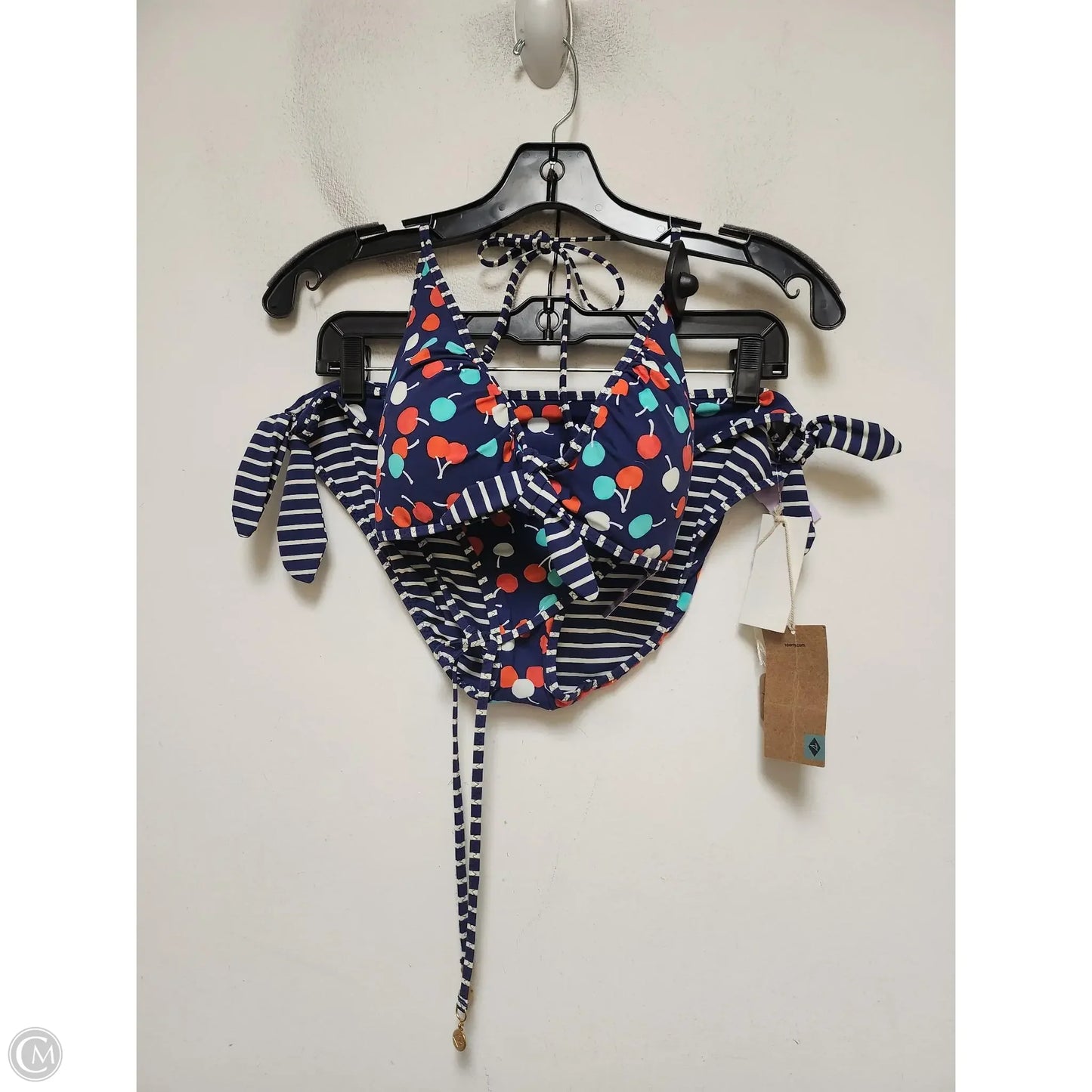 Swimsuit 2pc By Sperry In Blue, Size: L