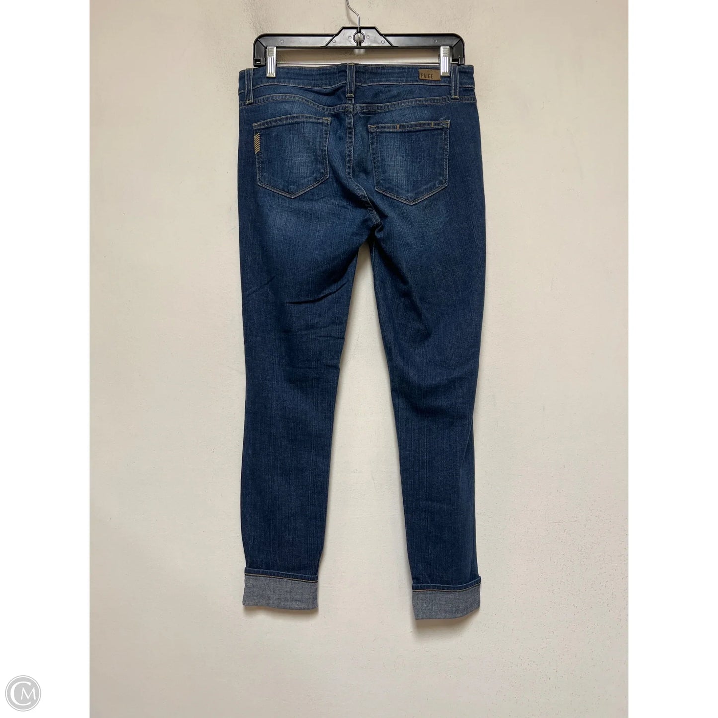 Jeans Skinny By Paige In Blue Denim, Size: 6