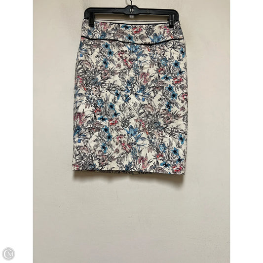 Skirt Mini & Short By Ann Taylor In Floral Print, Size: 0