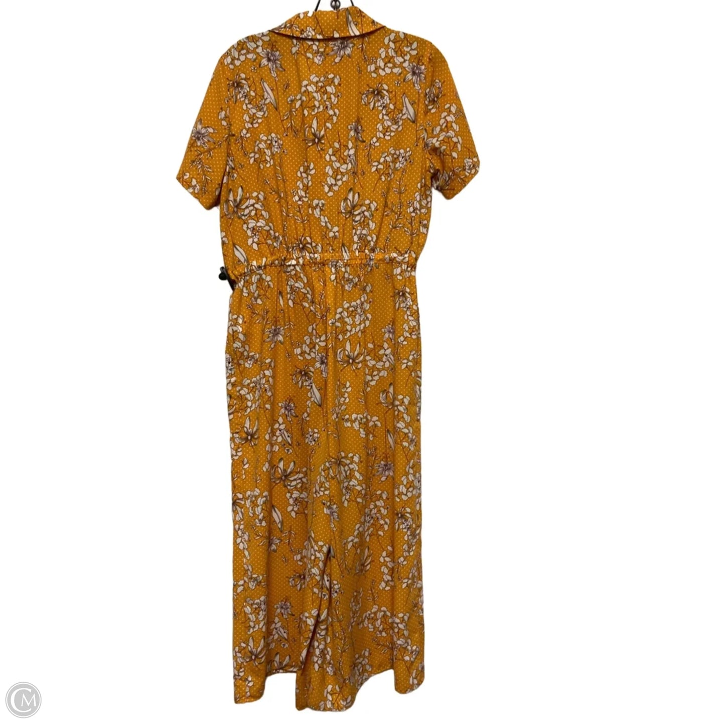 Jumpsuit By A Loves A In Orange & White, Size: M