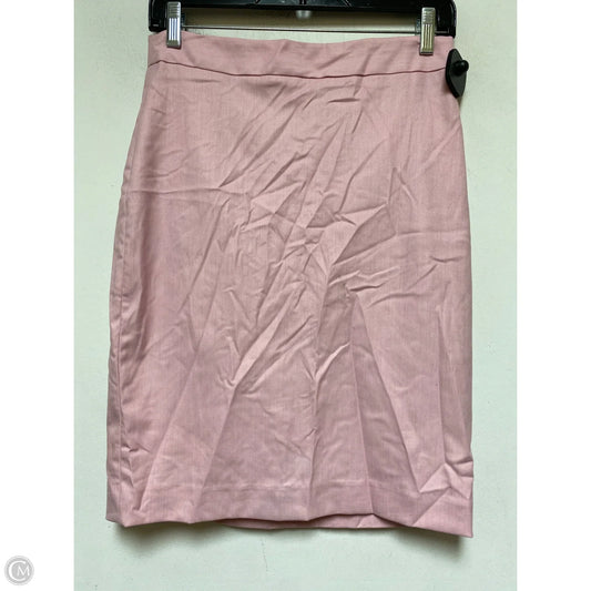 Skirt Mini & Short By Banana Republic In Pink, Size: 2