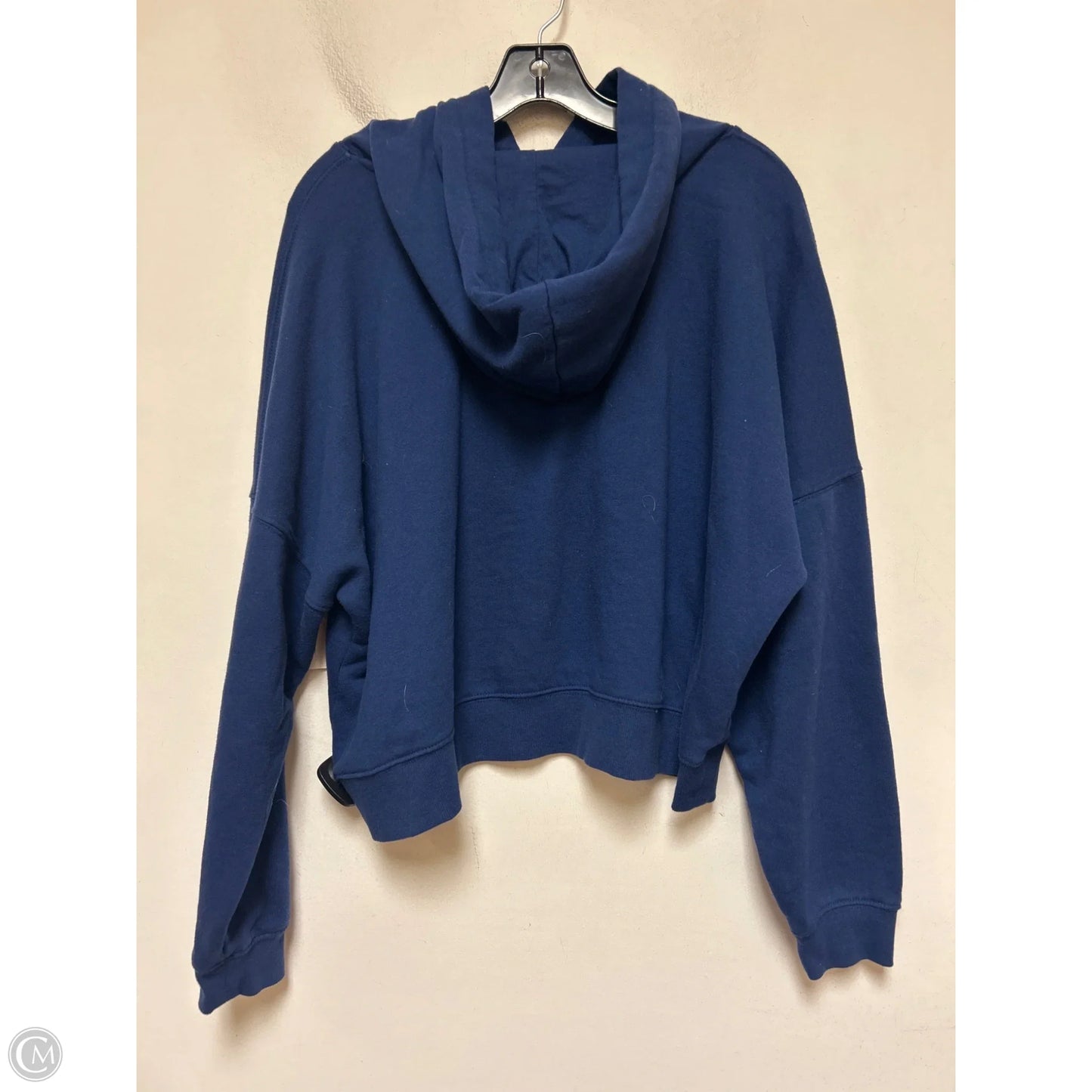 Sweatshirt Hoodie By Walt Disney In Navy, Size: Xl