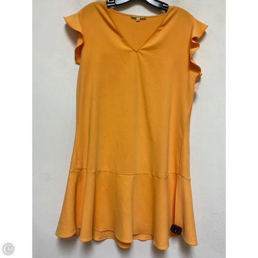 Dress Casual Short By Gianni Bini In Orange, Size: L