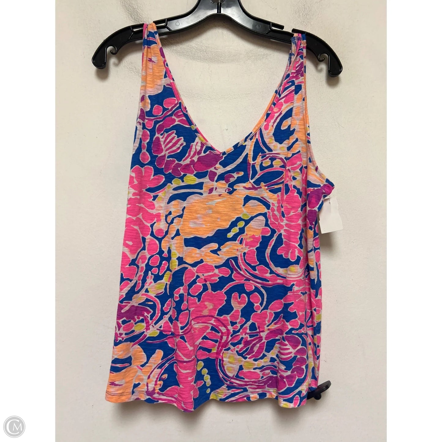 Top Sleeveless Designer By Lilly Pulitzer In Multi-colored, Size: L