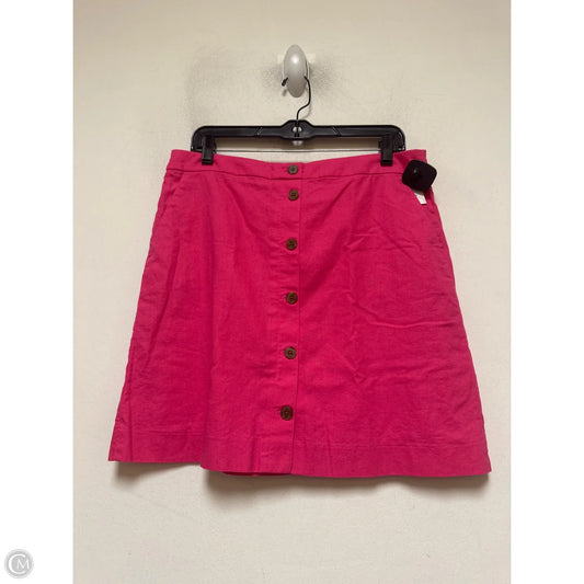 Skirt Mini & Short By J. Crew In Pink, Size: 12