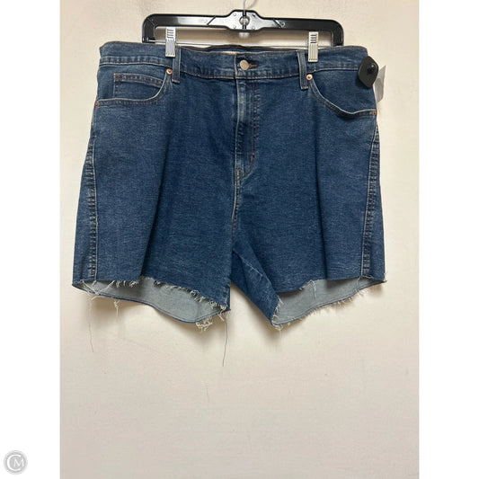 Shorts By Levis In Blue Denim, Size: 18