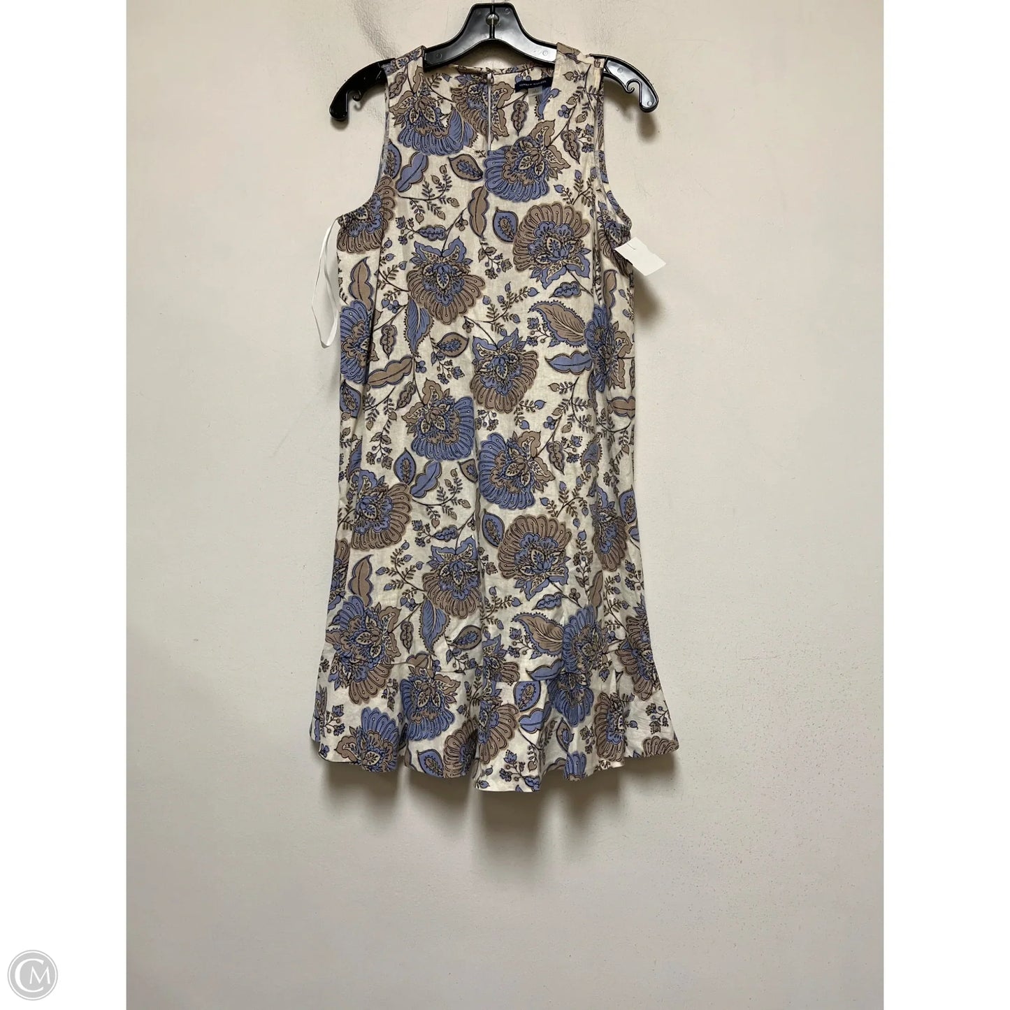 Dress Casual Short By Tommy Hilfiger In Blue & Brown, Size: S