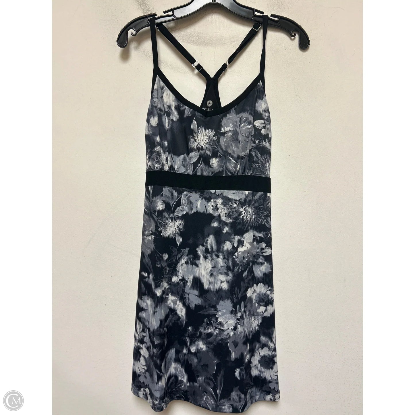 Athletic Dress By 90 Degrees By Reflex In Black & Grey, Size: M