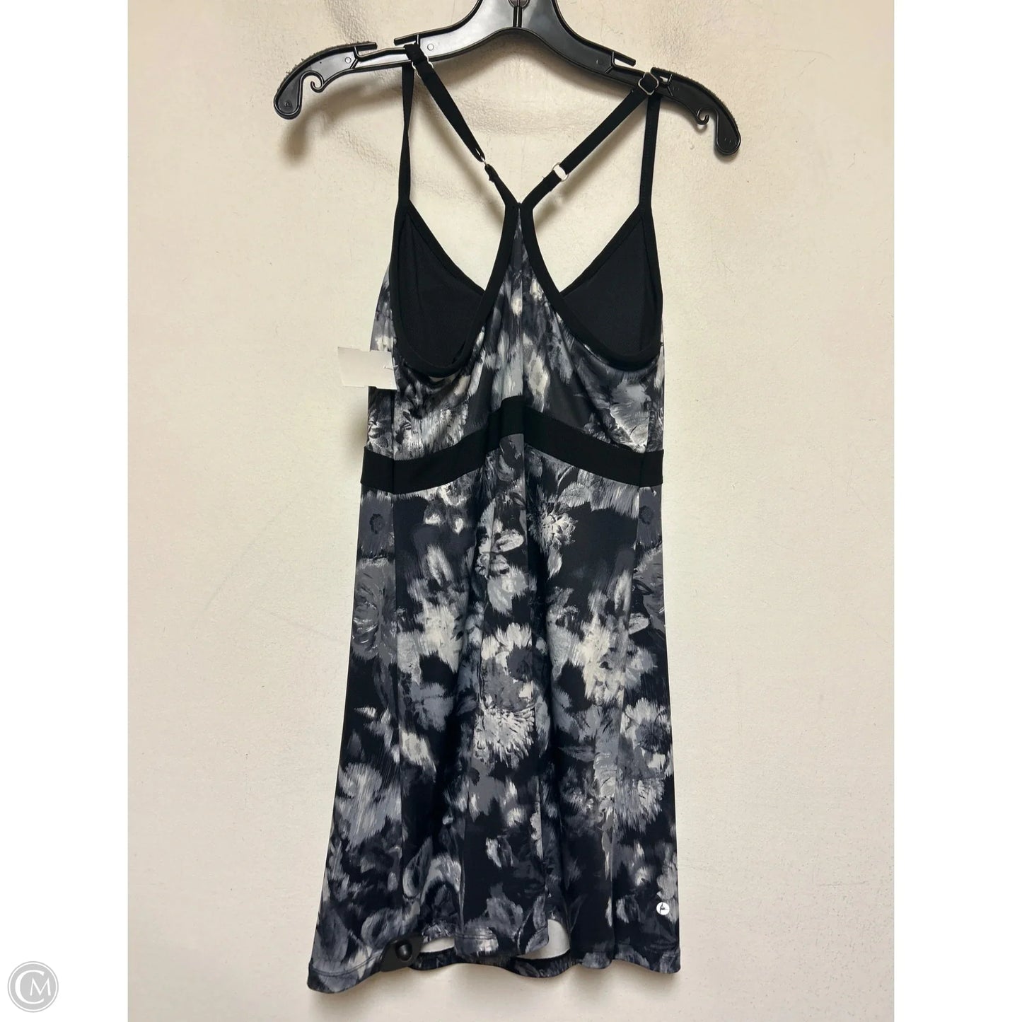 Athletic Dress By 90 Degrees By Reflex In Black & Grey, Size: M