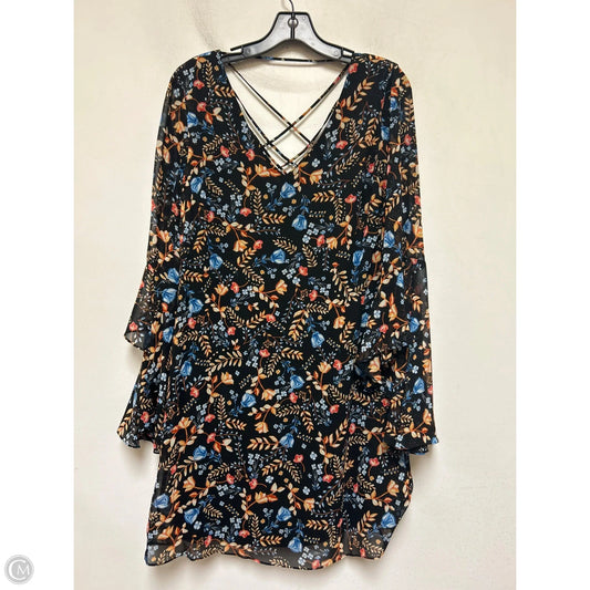 Dress Casual Short By Kensie In Floral Print, Size: S