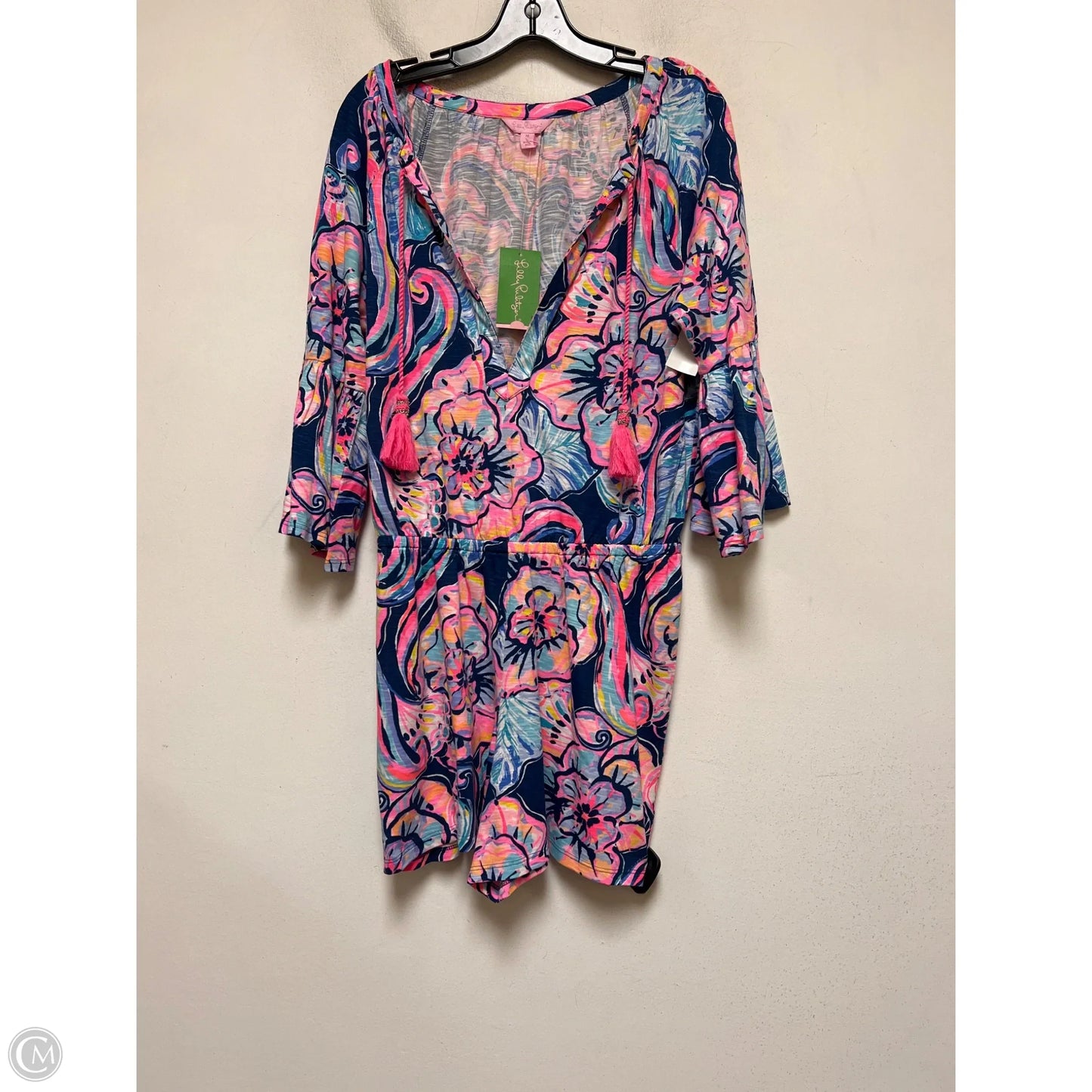Romper Designer By Lilly Pulitzer In Multi-colored, Size: M