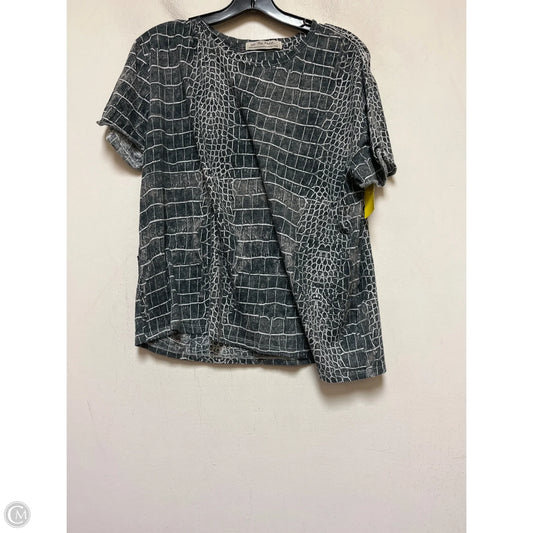Top Short Sleeve Basic By We The Free In Animal Print, Size: Xs