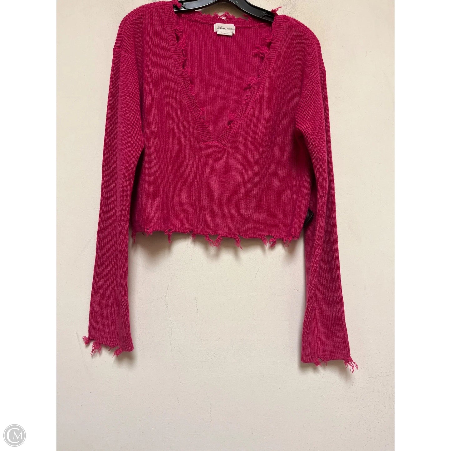 Sweater By Lovers & Friends In Pink, Size: S